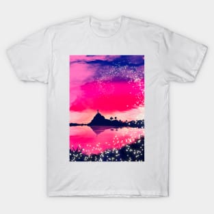 Red Tints Fireflies T-Shirt